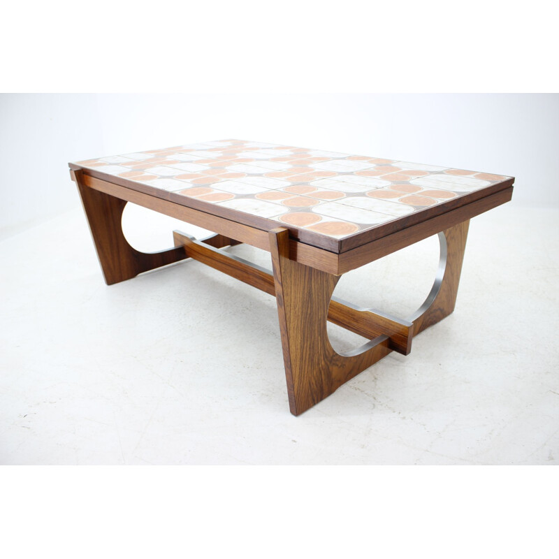 Vintage coffee table in rosewood Denmark, 1970s