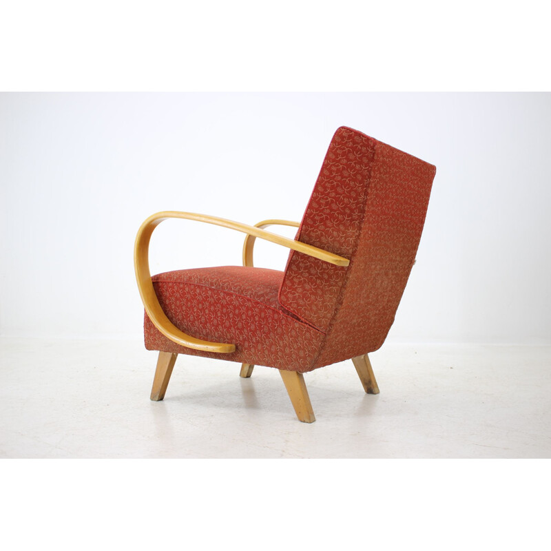 Vintage armchair Art Deco by Jindřich Halabala, 1930s