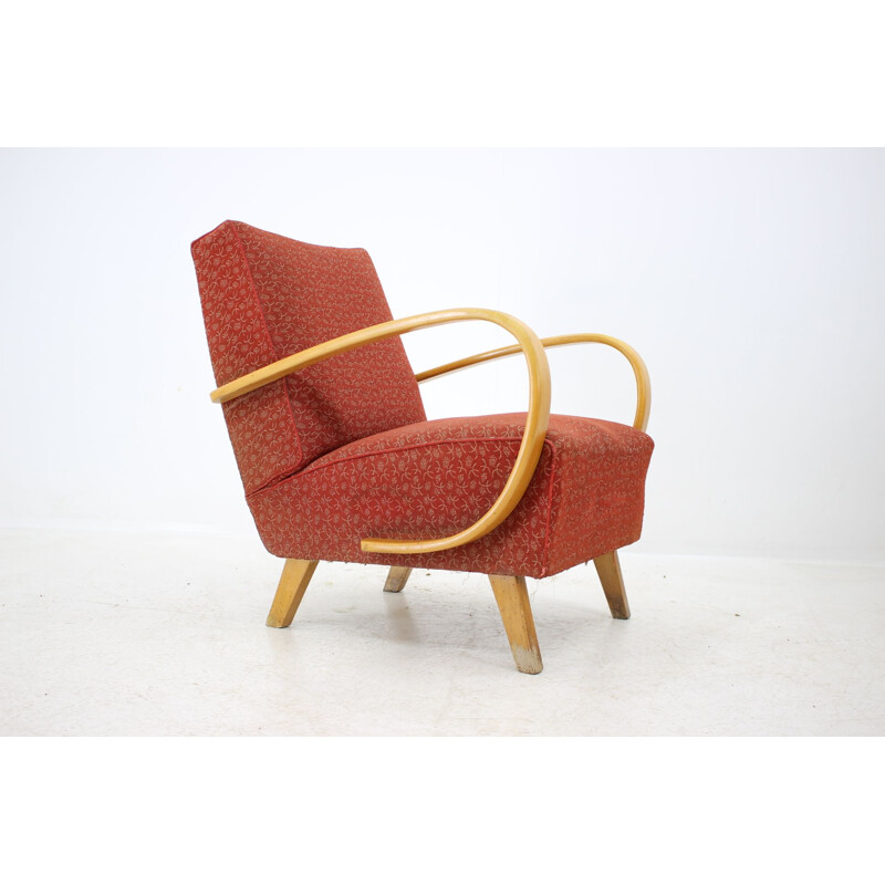 Vintage armchair Art Deco by Jindřich Halabala, 1930s