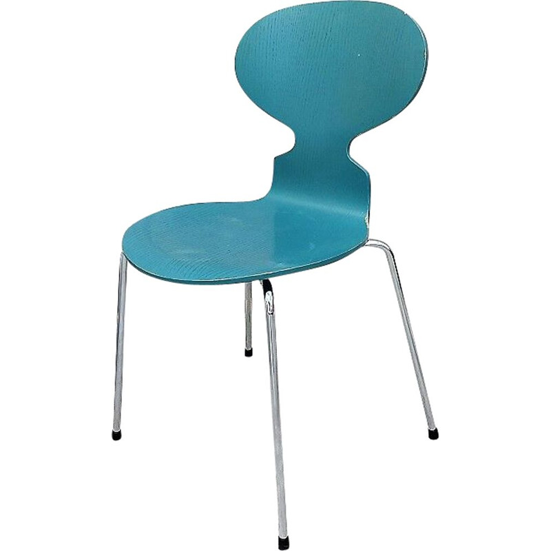 Blue Ant Chair by Arne Jacobsen for Fritz Hansen