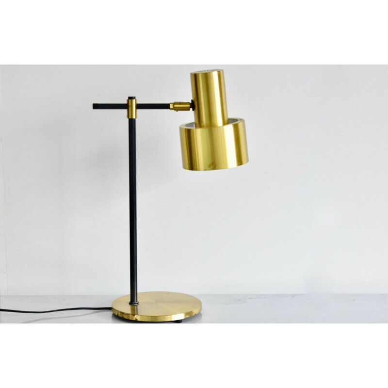 Vintage table lamp Jo Hammerborg Lento Fog & Mørup Denmark 1960s