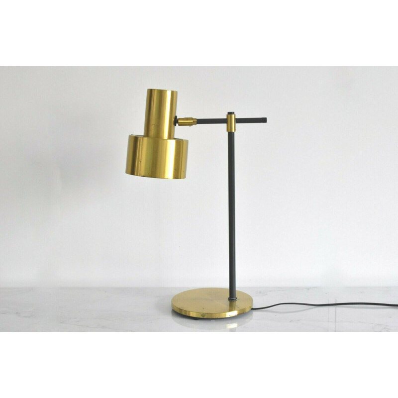 Vintage table lamp Jo Hammerborg Lento Fog & Mørup Denmark 1960s