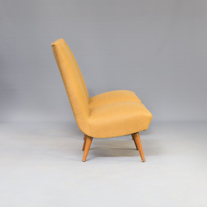 Ensemble de 2 fauteuils vintage pour van Os Culemborg 1950s