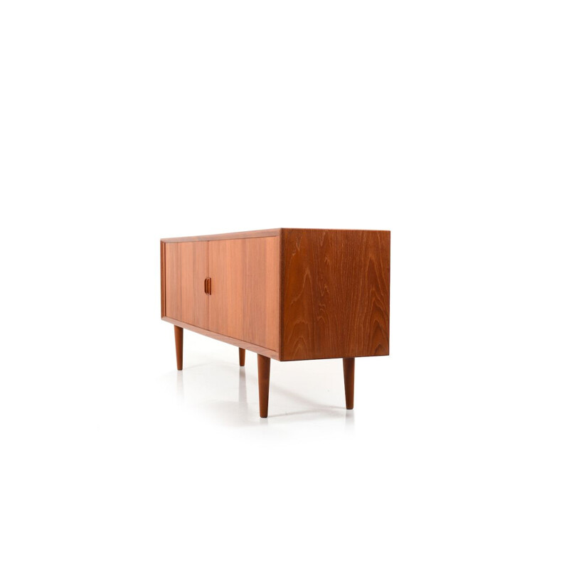 Vintage Jalousie sideboard for Feldballes in teak 1950s