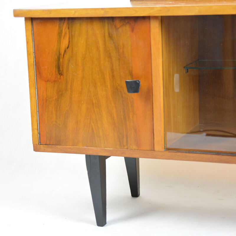 Vintage walnut chest of drawers Spółdzielnia Pracy in Lubań