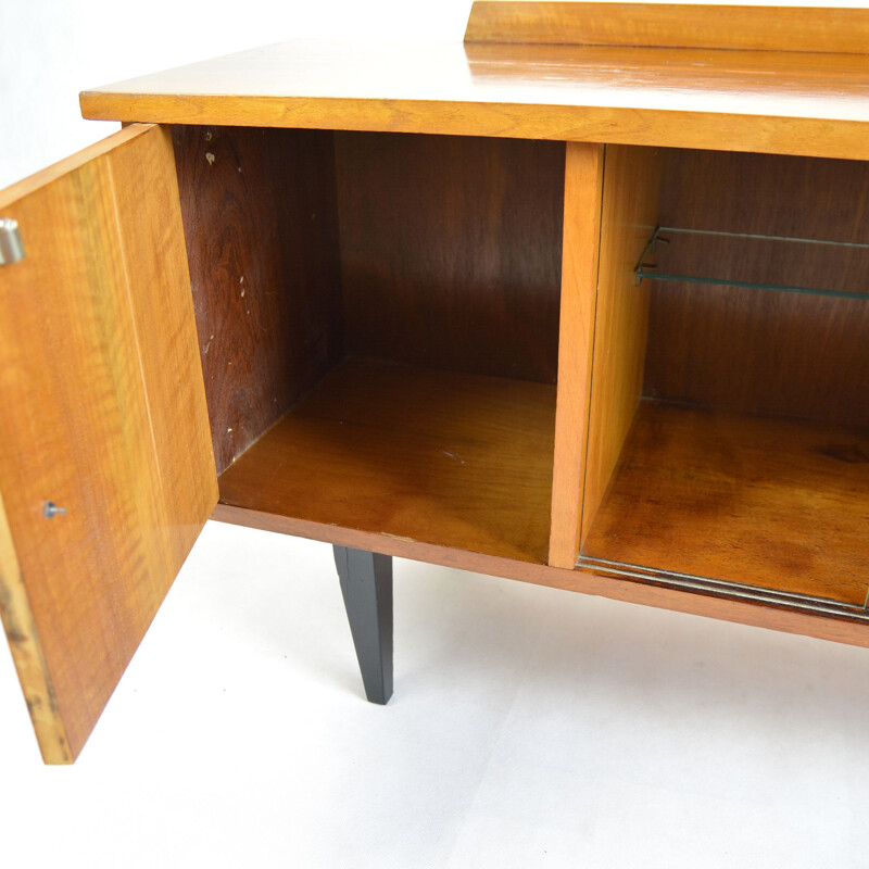 Vintage walnut chest of drawers Spółdzielnia Pracy in Lubań