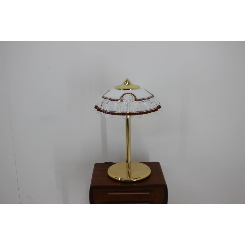 Lampe de table italienne vintage, 1980