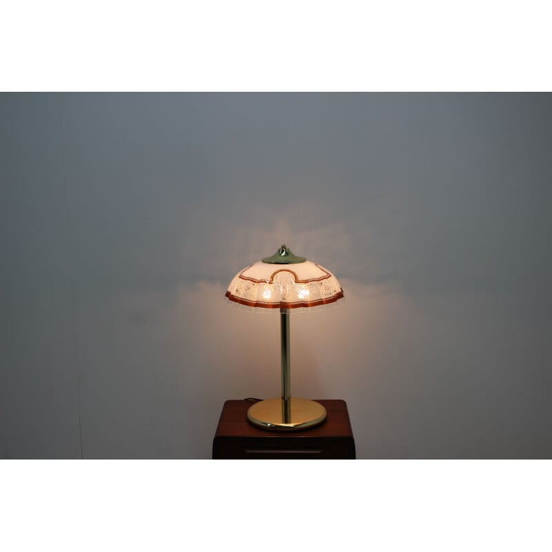 Lampe de table italienne vintage, 1980