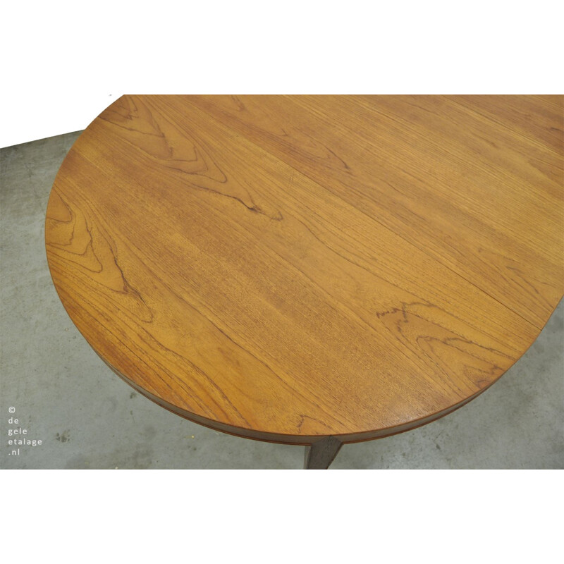 Teak vintage dining table by Severin Hansen for BOVENKAMP, Danish, 1960