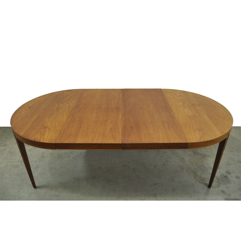 Teak vintage dining table by Severin Hansen for BOVENKAMP, Danish, 1960