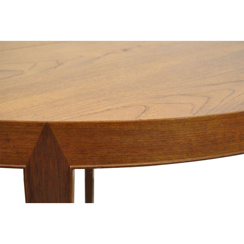 Teak vintage dining table by Severin Hansen for BOVENKAMP, Danish, 1960