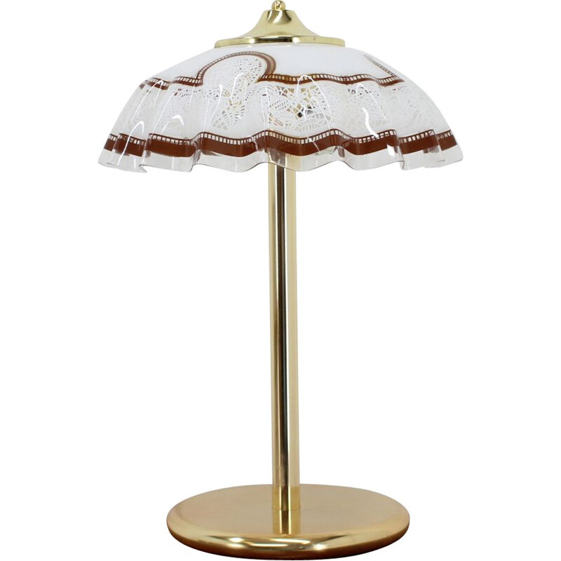 Lampe de table italienne vintage, 1980