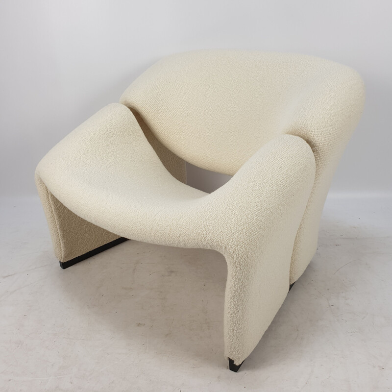 Vintage Groovy armchair Model F580 by Pierre Paulin for Artifort, 1966