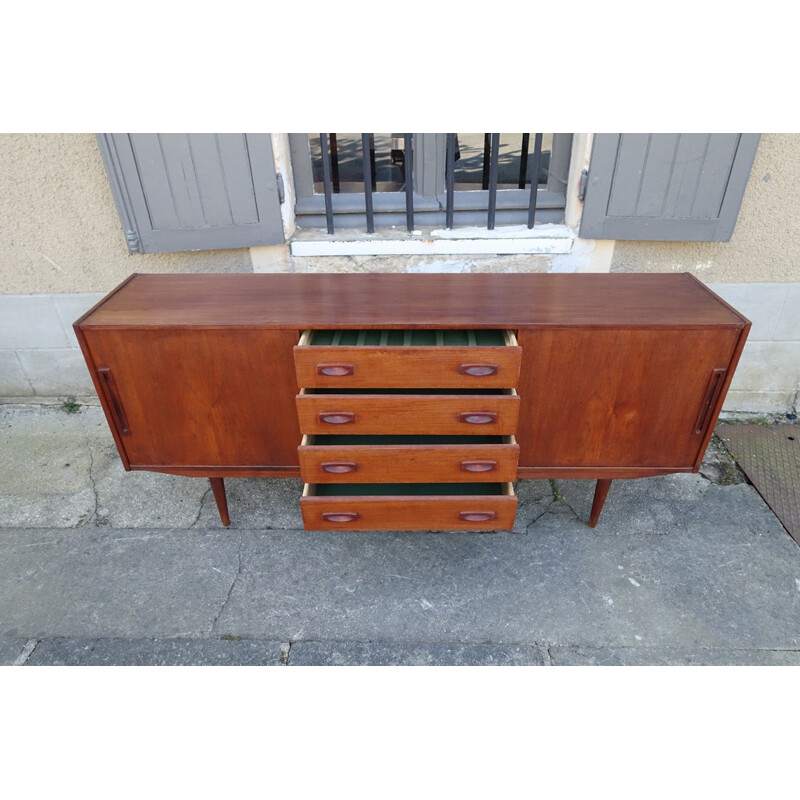 Vintage sideboard in teak, Nils JONSSON - 1960s