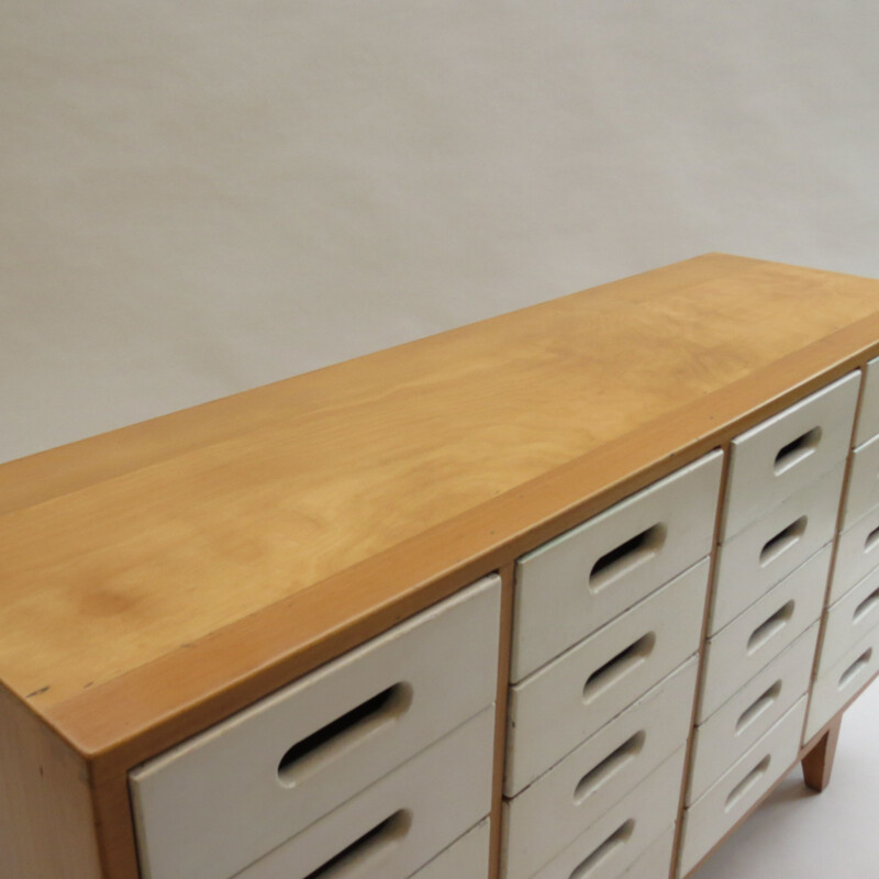 ESA 2 chest of drawers in beech by James Leonard