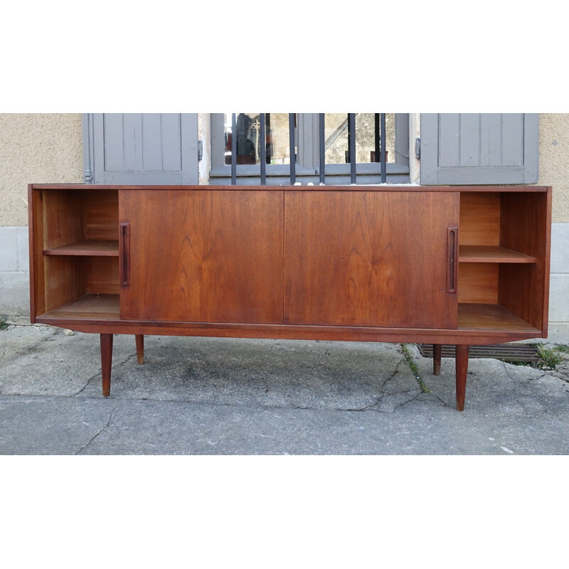 Vintage sideboard in teak, Nils JONSSON - 1960s