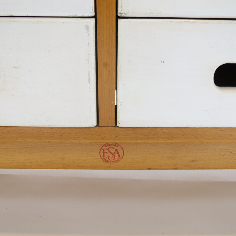 ESA 2 chest of drawers in beech by James Leonard