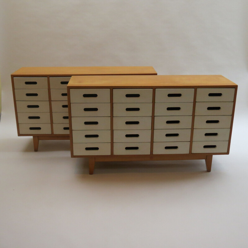 ESA 2 chest of drawers in beech by James Leonard