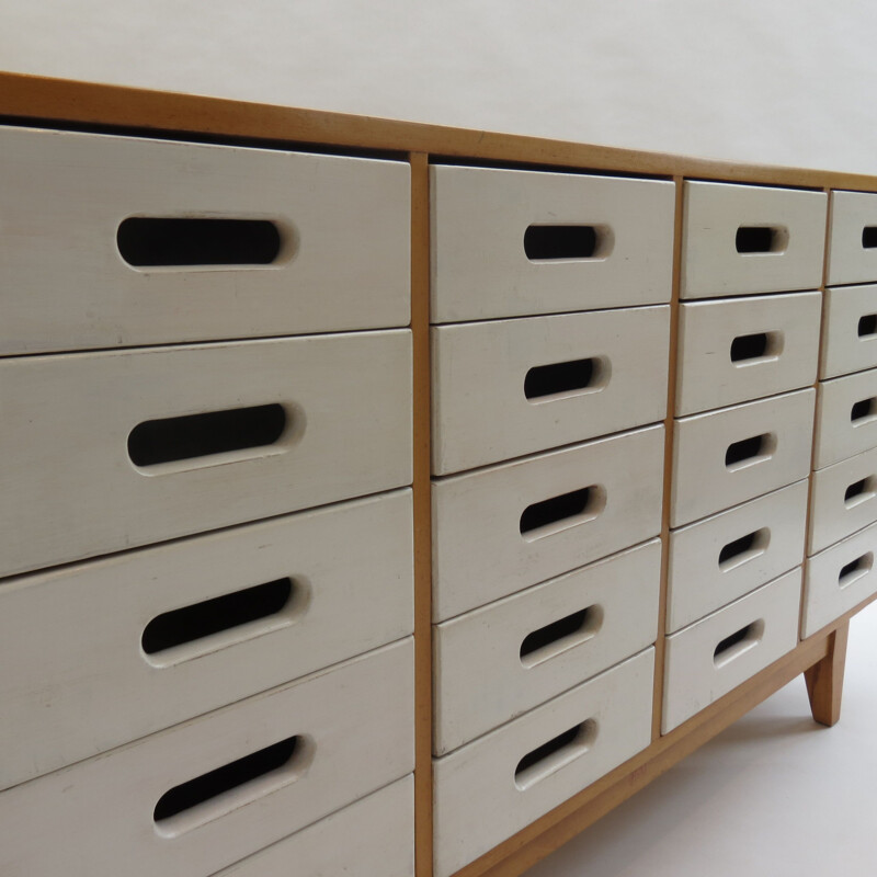 ESA 1 vintage chest of drawers by James Leonard for Esavian