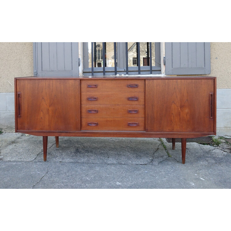 Vintage sideboard in teak, Nils JONSSON - 1960s