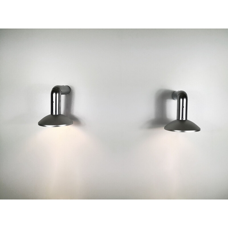 Pair of vintage wall lamps Staff Leuchten Germany 1960s