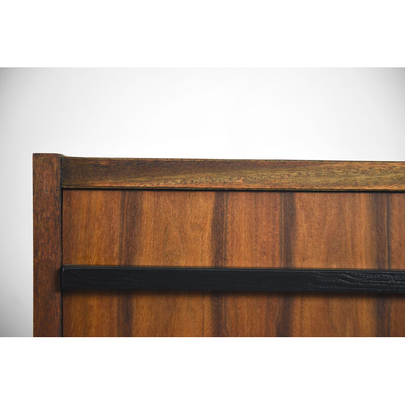 Vintage sideboard with drawers,500-138B, Walnut, 1964