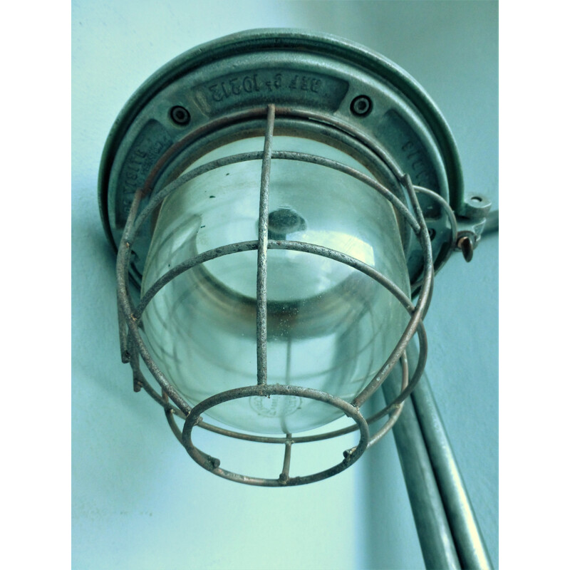 Vintage industrial exterior floorlamp, 1970