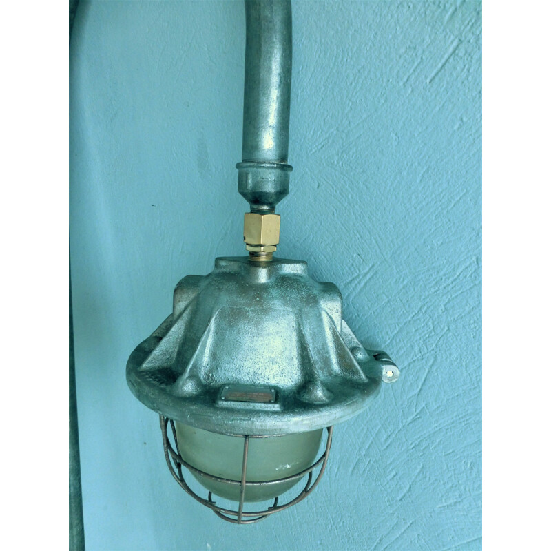 Vintage industrial exterior floorlamp, 1970