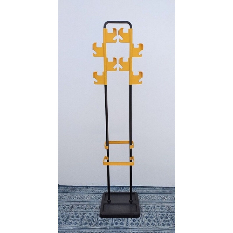 Vintage coat rack by Jean-Pierre Vitrac for Manada, circa 1978