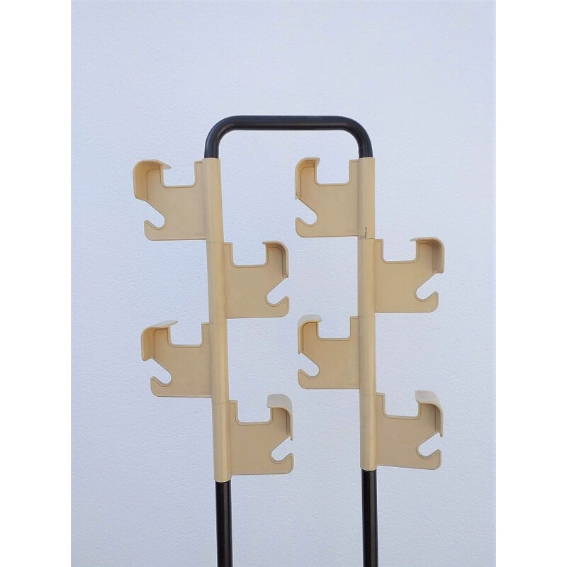 Vintage coat rack by Jean-Pierre Vitrac for Manada, circa 1978