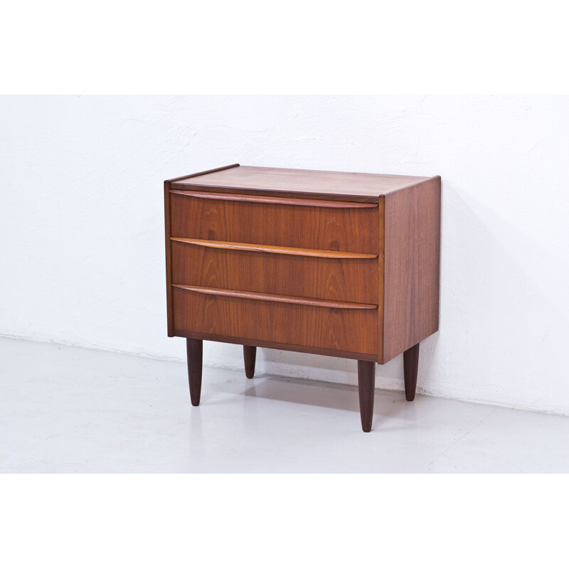 Vintage Chest of Drawers in Teak, Denmark, 1950s