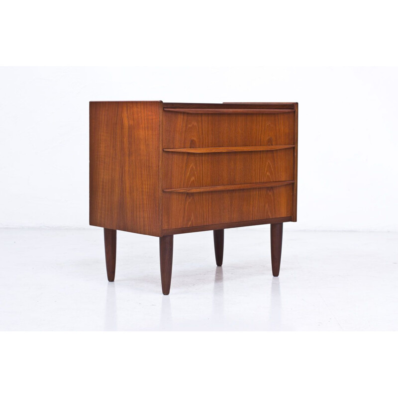 Vintage Chest of Drawers in Teak, Denmark, 1950s