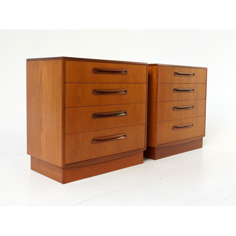 G Plan Fresco pair of chest of drawers, V. WILKINS - 1960s