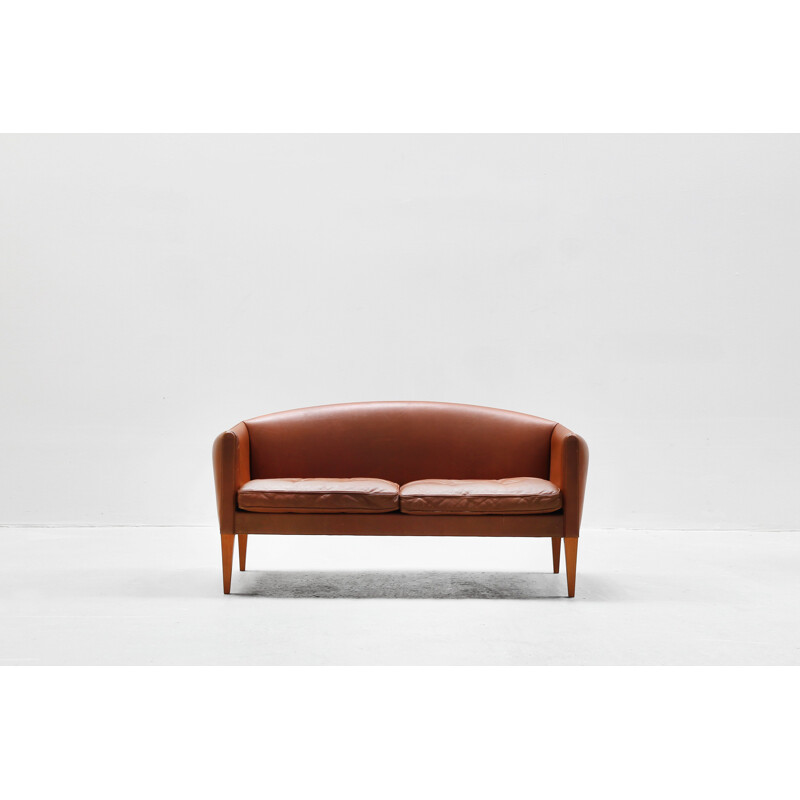 Dänisches Vintage-Sofa von Illum Wikkelso für Holger Christiansen, 1960