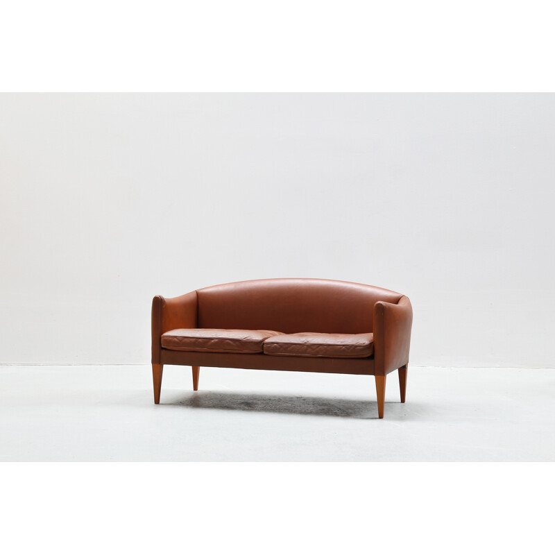 Dänisches Vintage-Sofa von Illum Wikkelso für Holger Christiansen, 1960