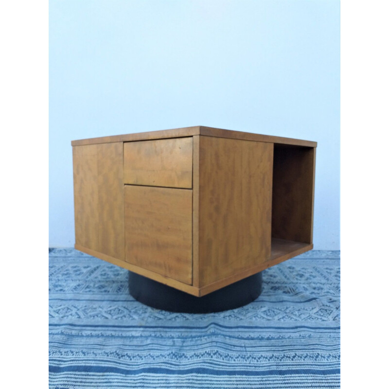 Vintage "cube" coffee table or storage furniture 70s