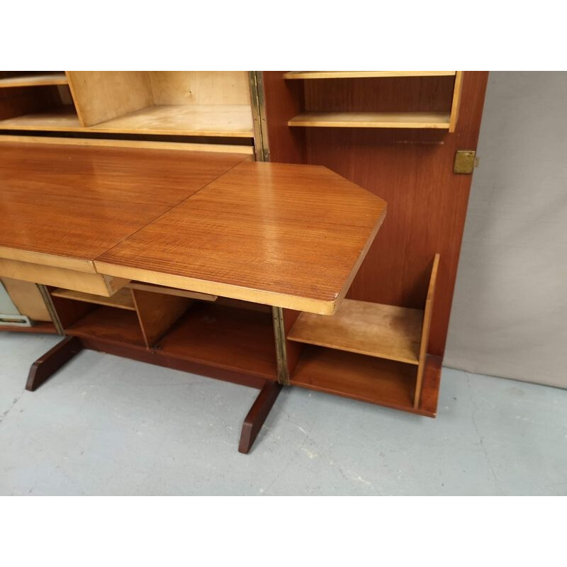 Vintage desk box in teak 1970s