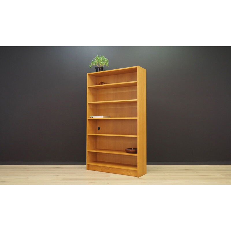 Vintage bookcase en ashwood 1970s