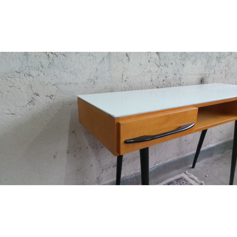 Vintage desk by Mjomir Pozar for UP Zavody, 1960