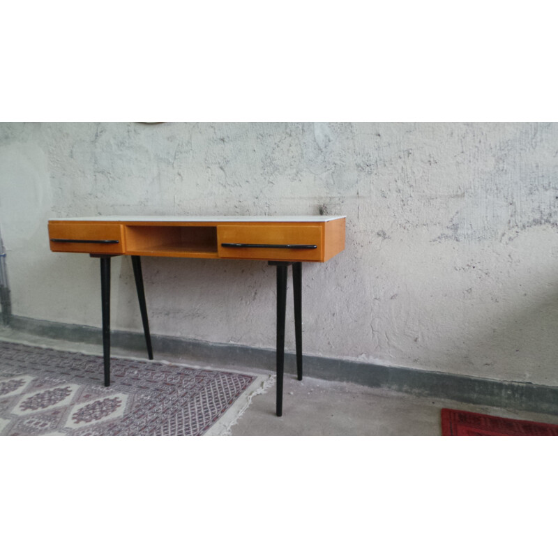 Vintage desk by Mjomir Pozar for UP Zavody, 1960