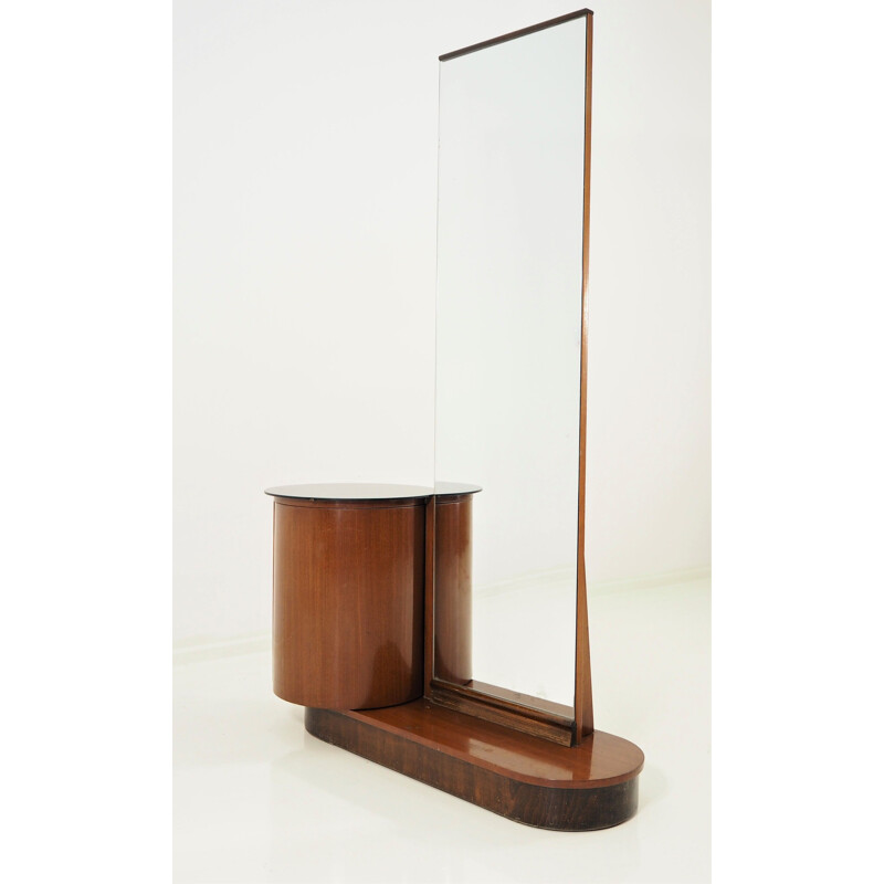 Vintage dressing table with mirror by Jindřich Halabala for UP Závody, 1930s