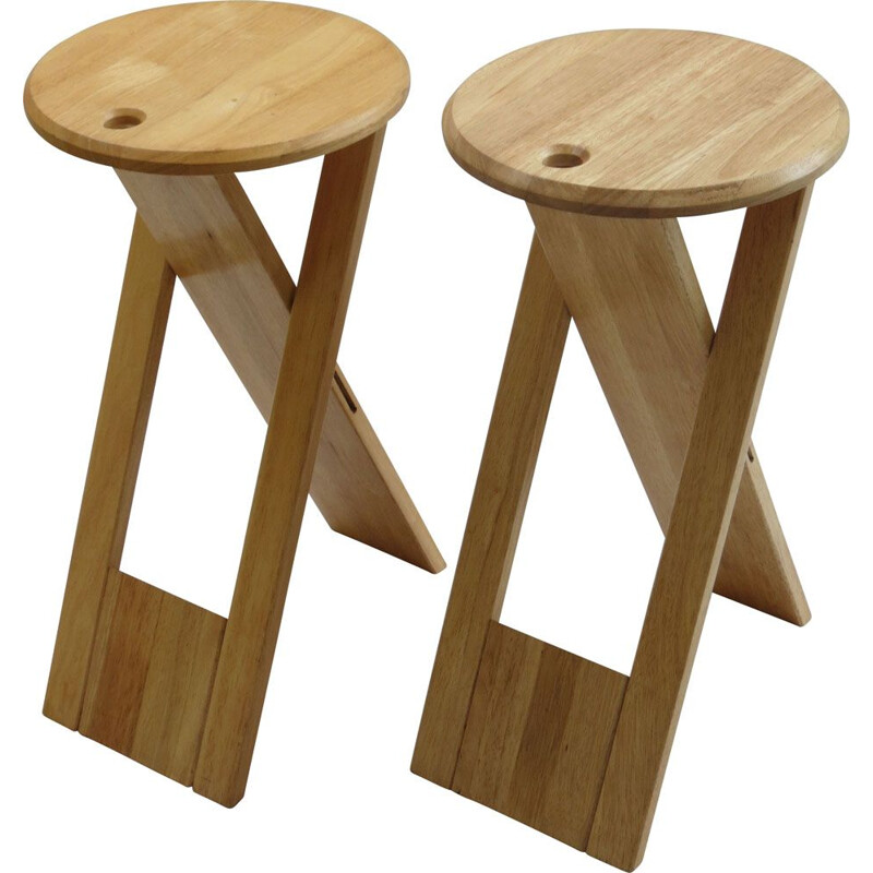 Pair of Suzy stools by Adrian Reed