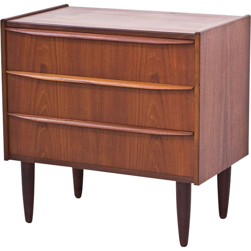 Vintage Chest of Drawers in Teak, Denmark, 1950s