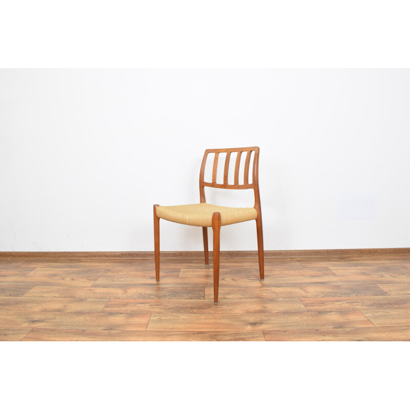 Mid-Century Model 82 Chair by Niels Otto (N. O.) Møller for J.L. Møllers, 1960s, Set of 4