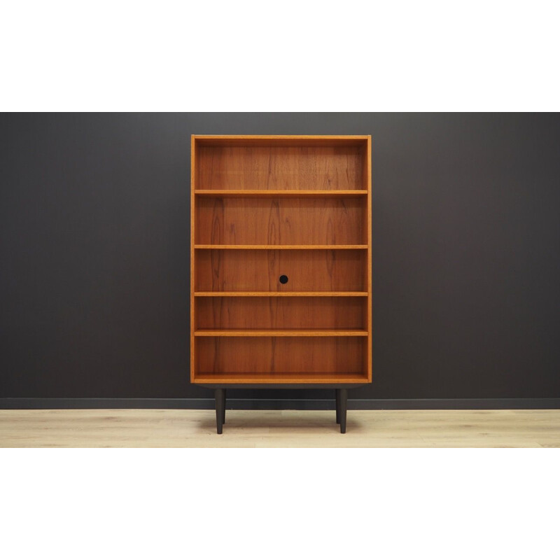 Vintage Bookcase in teak with Danish design 60s 70s