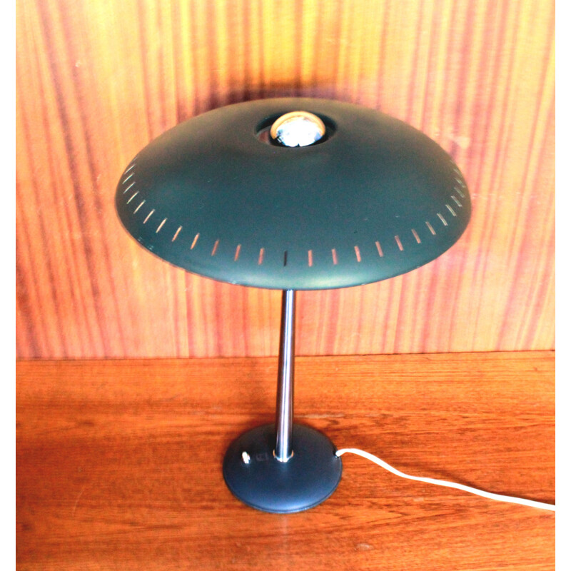 Vintage Desk Lamp Evoluon green by Louis Kalff for Philips, 1950s 1960s 