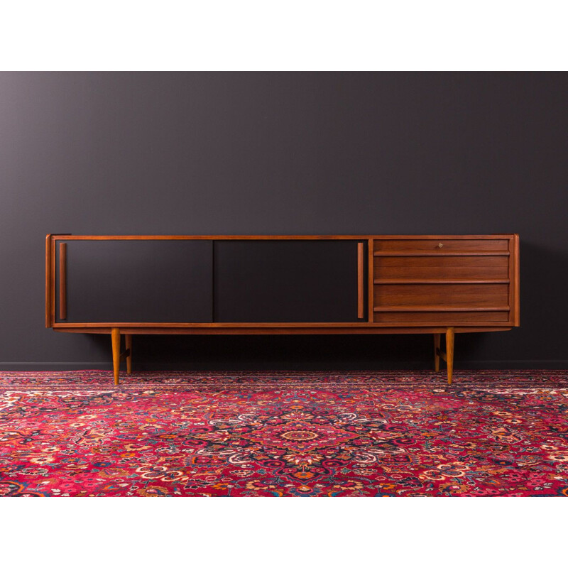 Vintage German sideboard in teak, 1950s