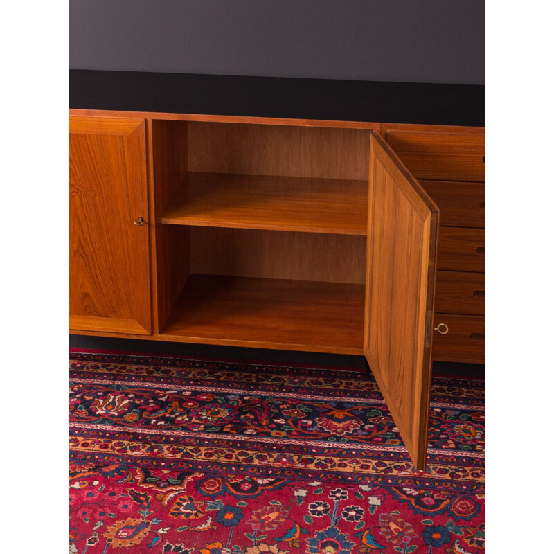 Vintage Danish sideboard in teak by Kai winding for Poul Jepesen, 1960s