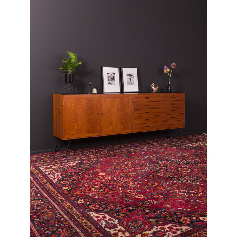 Vintage Danish sideboard in teak by Kai winding for Poul Jepesen, 1960s