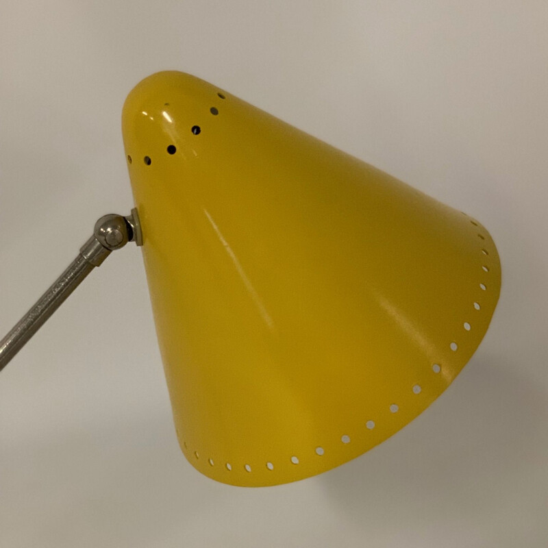 Vintage yellow "M1" desk lamp by Floris Fiedeldij for Artimeta,1956s